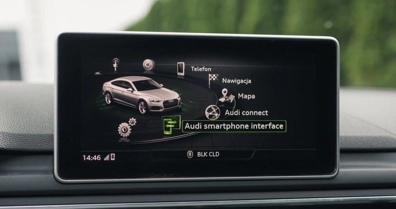 Audi S5 cena 164990 przebieg: 91700, rok produkcji 2018 z Suchedniów małe 781